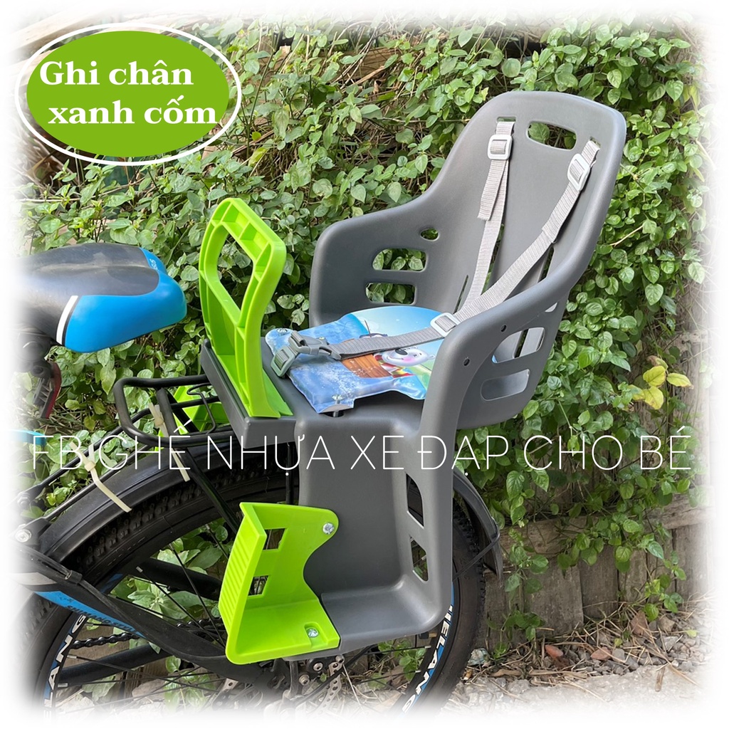 Ghế ngồi xe đạp trẻ em VIỆT NHẬT SONG LONG - ghế xe đạp cho bé từ 1-5 tuổi - Cam kết đủ ốc để lắp