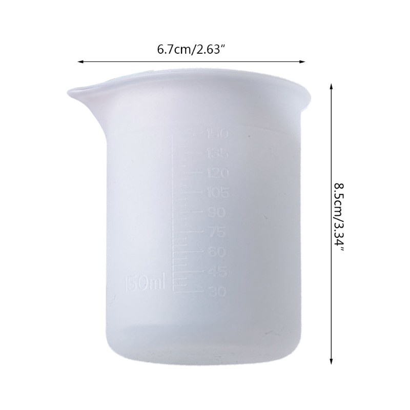 Cốc Đo Lường Bằng Silicone Dung Tích 150ml