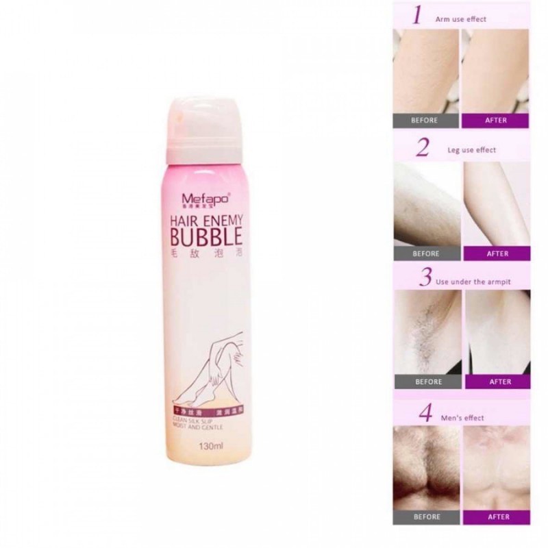 Xịt tẩy lông dạng bọt Mefapo Hair Enemy Bubble