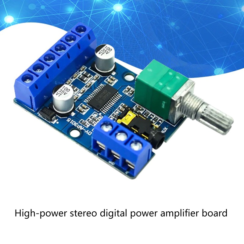 Bảng Mạch Khuếch Đại Âm Thanh Kỹ Thuật Số DC 8-24V Hai Kênh HIFI Cho Hệ Thống Âm Thanh DIY