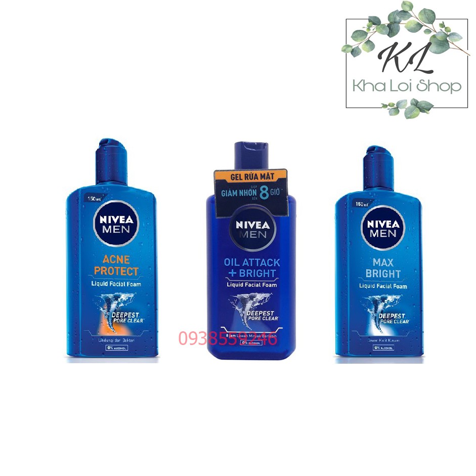 Gel Rửa Mặt Nivea Men 150ml