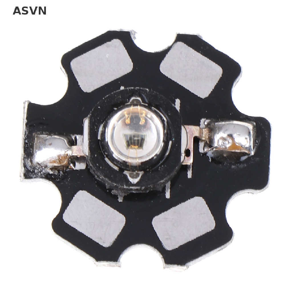 Asvn❤ 1 Chiếc Đèn Hồng Ngoại Công Suất Cao 3W 850nm Hồng Ngoại Đèn LED Hồng Ngoại Camera Ban Đêm