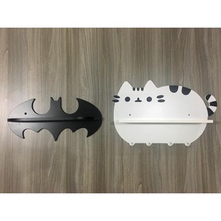 COMBO 2 KỆ TREO TƯỜNG BATMAN (Kèm 5 móc treo)