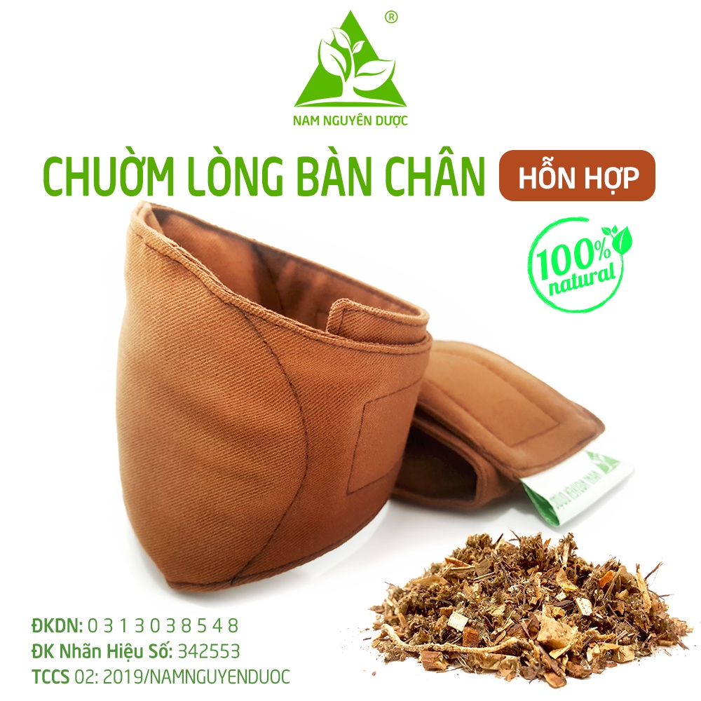 Túi Chườm Lòng Bàn Chân NAM NGUYÊN DƯỢC Làm nóng bằng Vi sóng, Giảm đau nhức lòng bàn chân