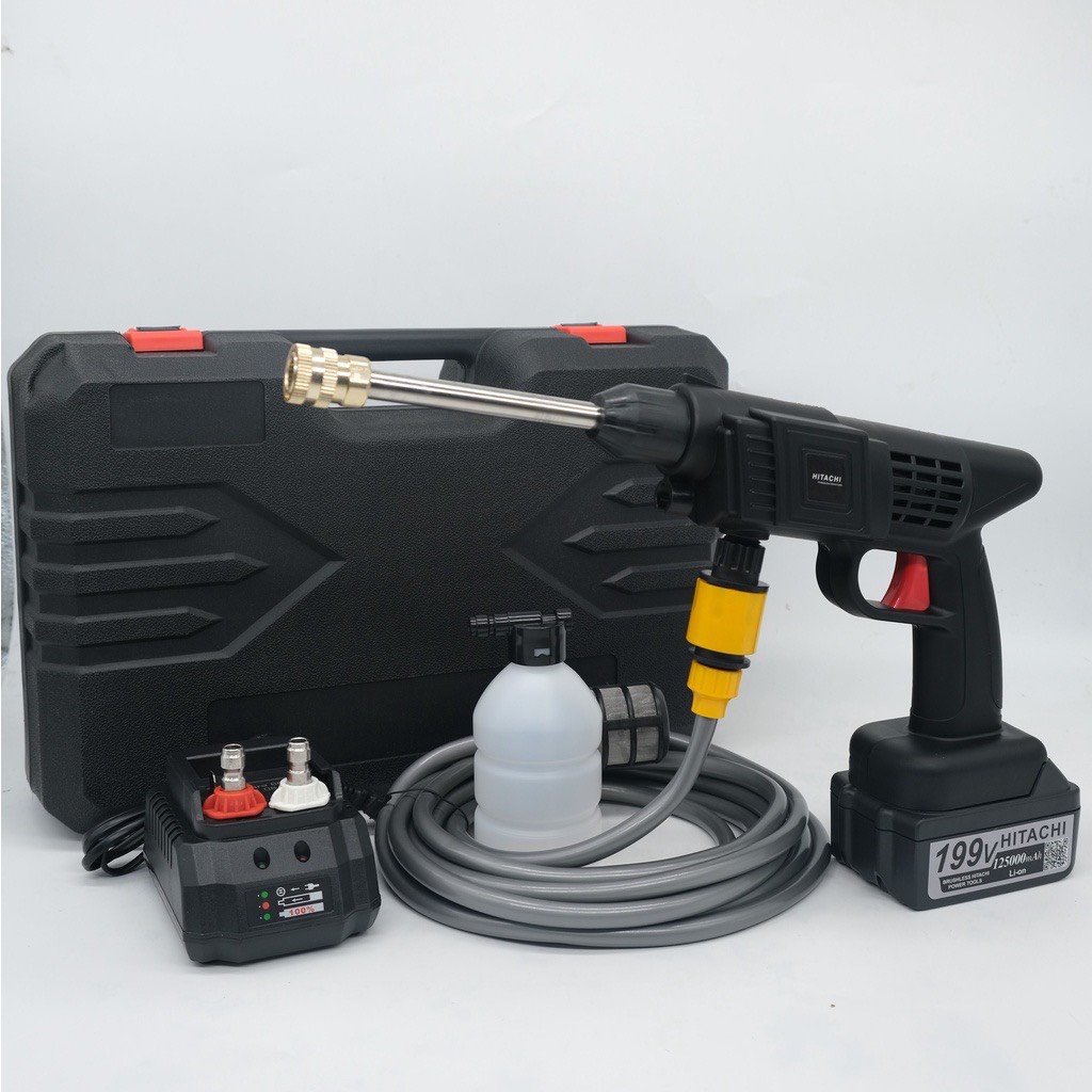 MÁY RỬA XE PIN, XỊT RỬA ĐIỀU HÒA, PHUN TƯỚI CÂY CẢNH SIÊU TIỆN LỢI