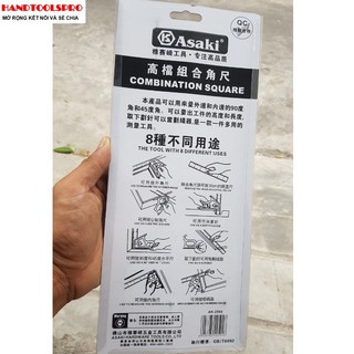300mm Thước êke thủy Asaki AK-2592
