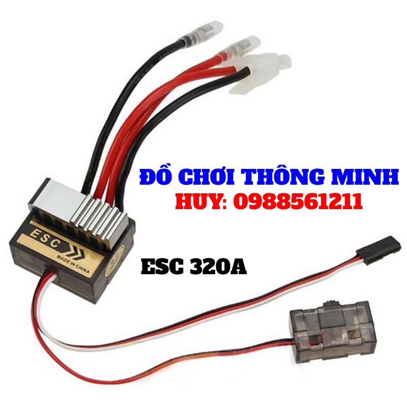 Esc chổi than 320A - Tản nhiệt nhôm