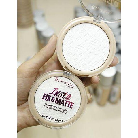 Phấn Phủ Rimmel London Insta Fix & Matte Powder (8g) | BigBuy360 - bigbuy360.vn