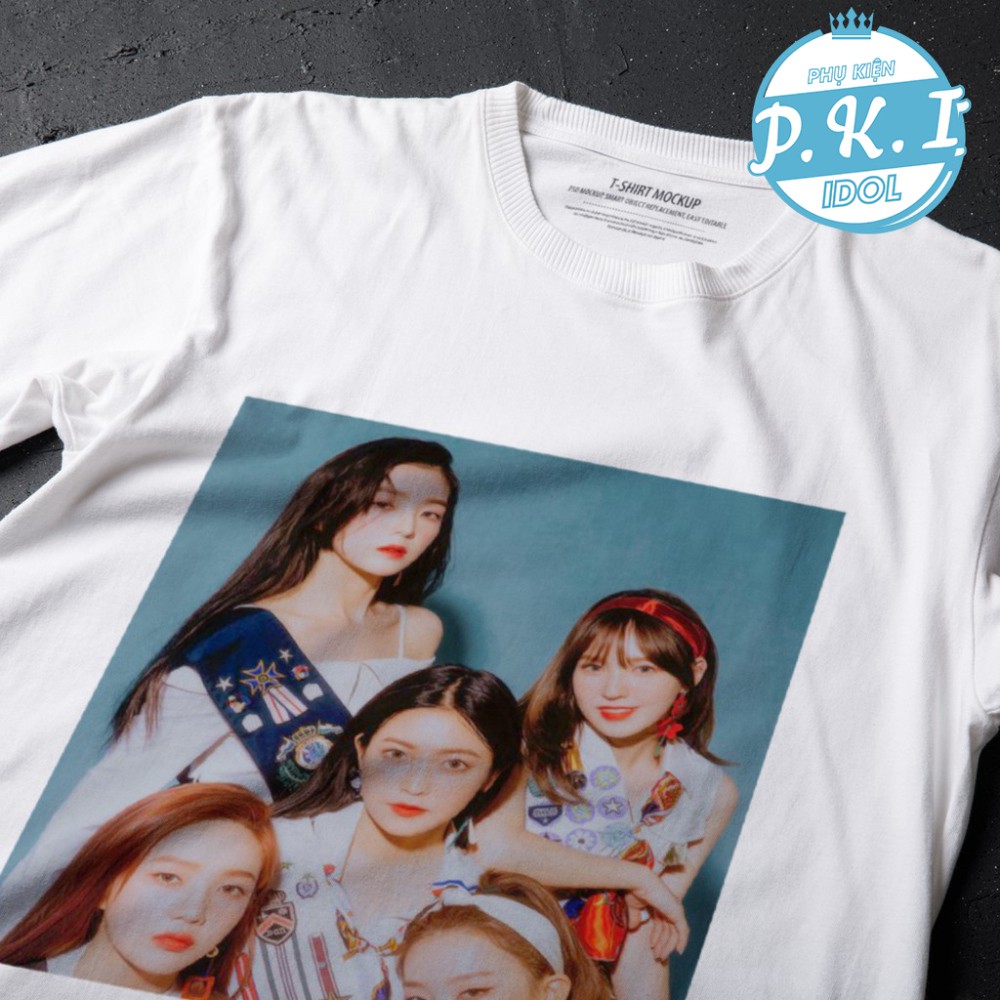 Áo Thun UNISEX In Hình Nhóm Nhạc Red Velvet 2021 - QUÀ TẶNG K-POP