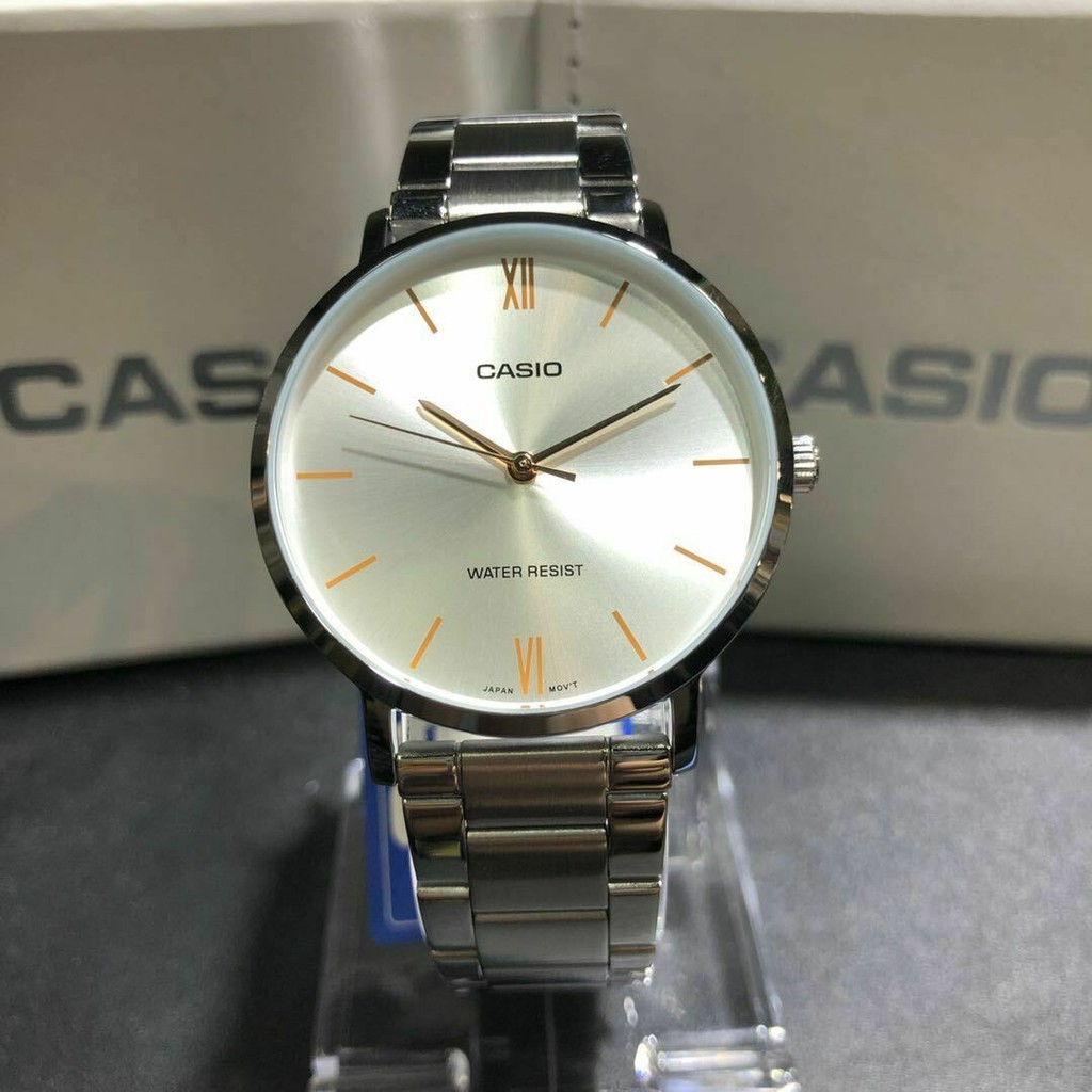 Đồng hồ nam dây kim loại Casio Anh Khuê MTP-VT01