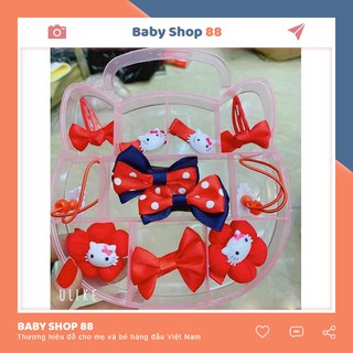 Bộ Kẹp Tóc Kitty Cho Bé