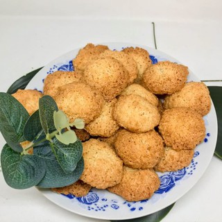 500g bánh dừa sữa tròn ( bánh dừa đá,  bánh bông đá ) thơm béo (1168)