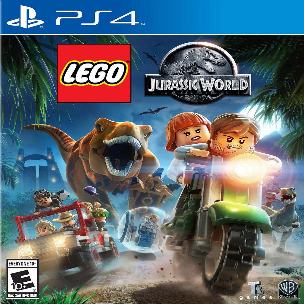 [Mã ELHAMS5 giảm 6% đơn 300K] Đĩa Game PS4 - Lego Jurassic World