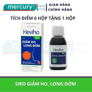 Siro ho heviho - giúp giảm ho, long đờm