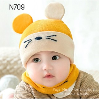 N709 - Set mũ len tai chuột