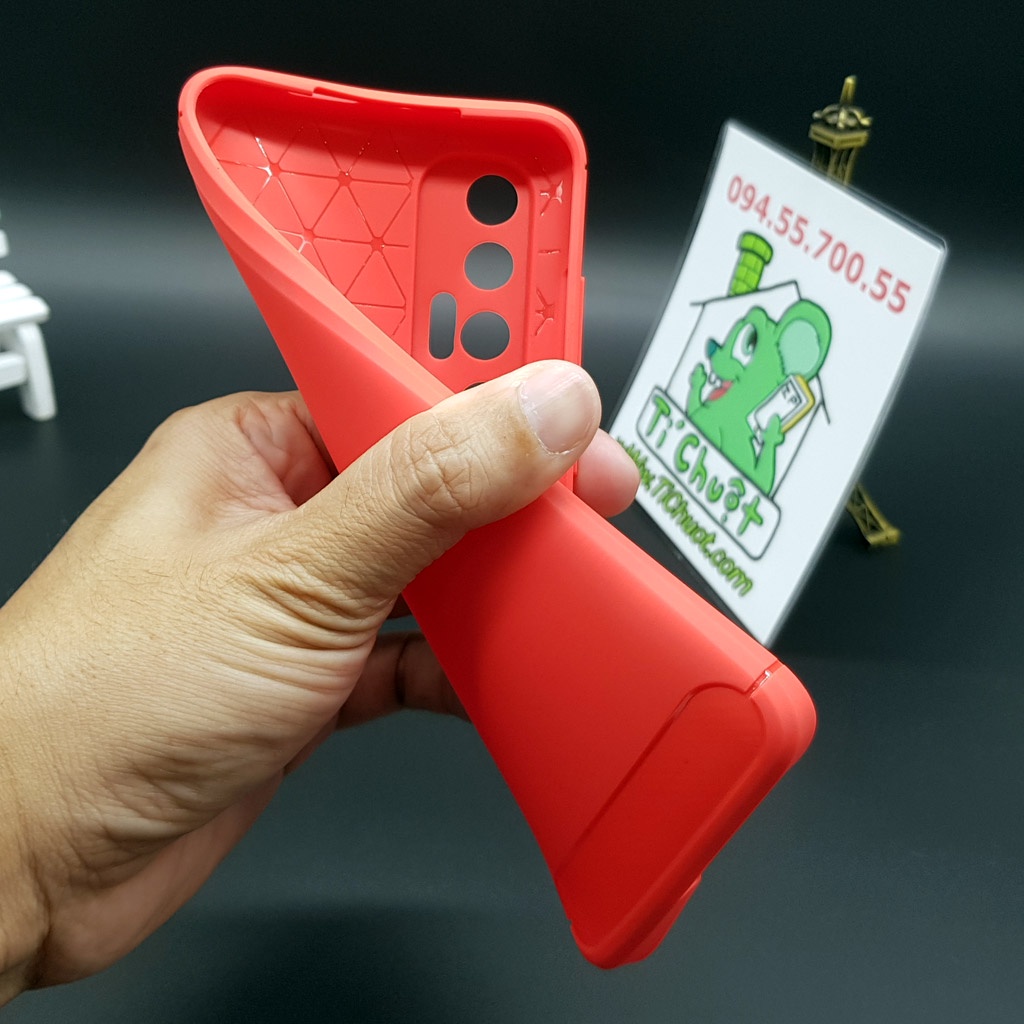 [Ảnh Thật] Ốp Lưng Xiaomi Mi 10S Dẻo Carbon Phay Xước Chống Sốc