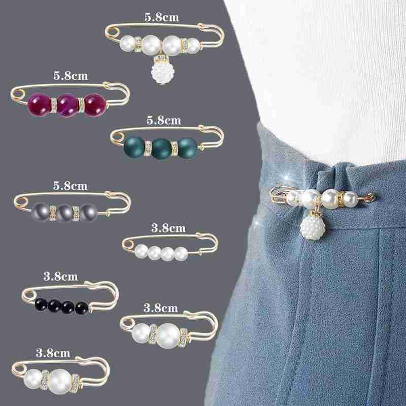 Set 6 Phụ Kiện Cài Áo Quần Jean Tiện Dụng