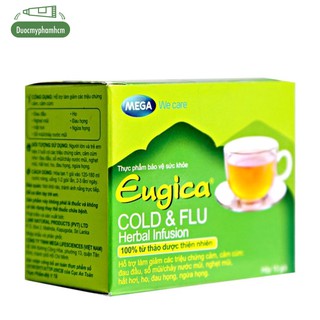 Trà Eugica Cold & Flu Herbal hộp 10 gói