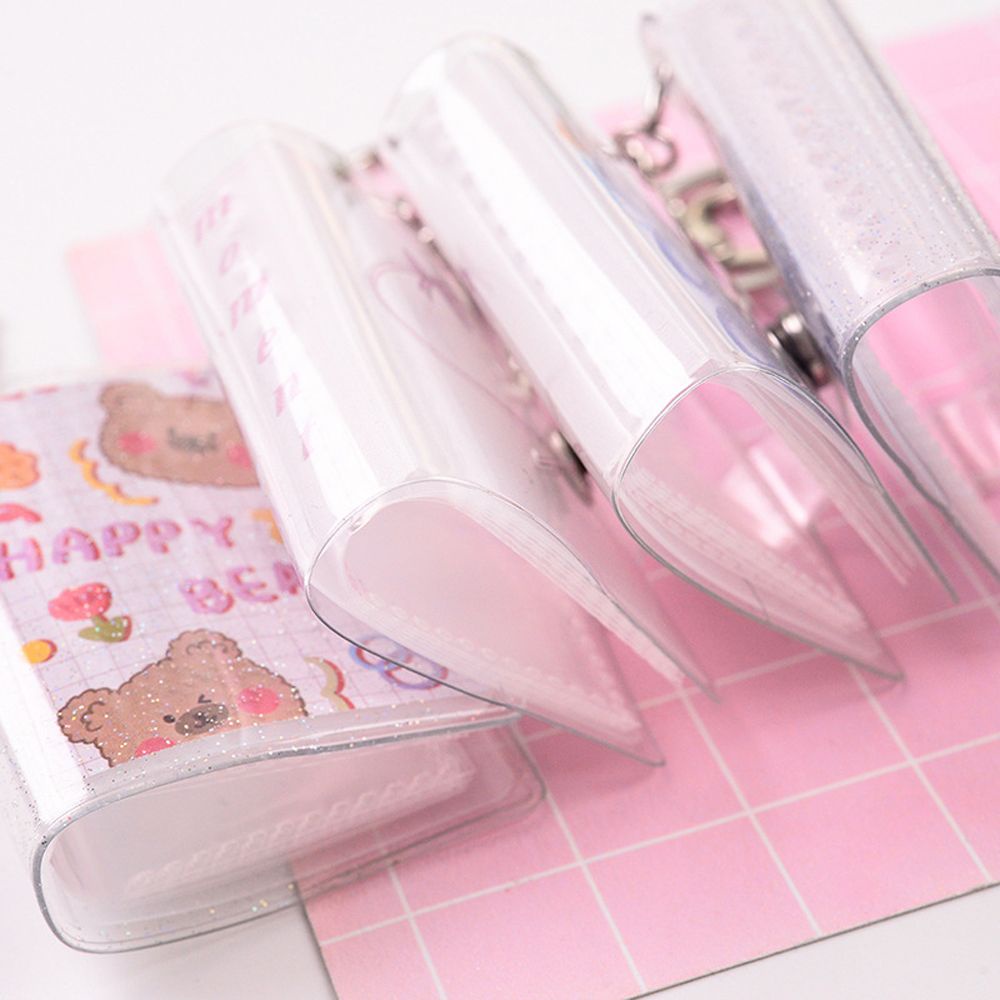 Móc khóa mặt album ảnh thẻ bưu thiếp mini sưu tập đáng yêu bỏ túi nhỏ gọn tiện lợi