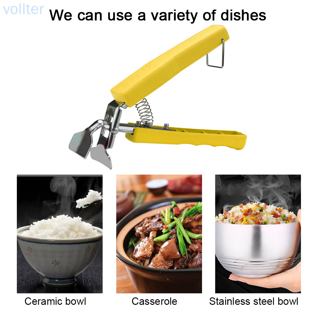 Dụng Cụ Gắp Thức Ăn Chống Phỏng Bằng Thép Không Gỉ