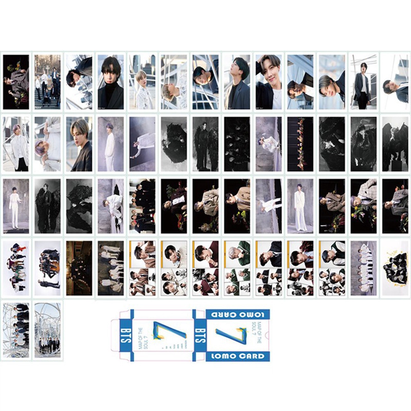 Set 7 Tấm Ảnh Lomo Card Jungkook Nhóm Nhạc Kpop Jungkook