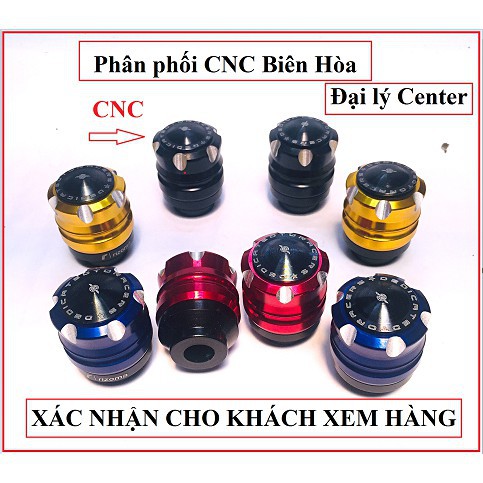 Gù chống đổ trước CNC Rizoma có chụp mẫu K6 giá hủy diệt