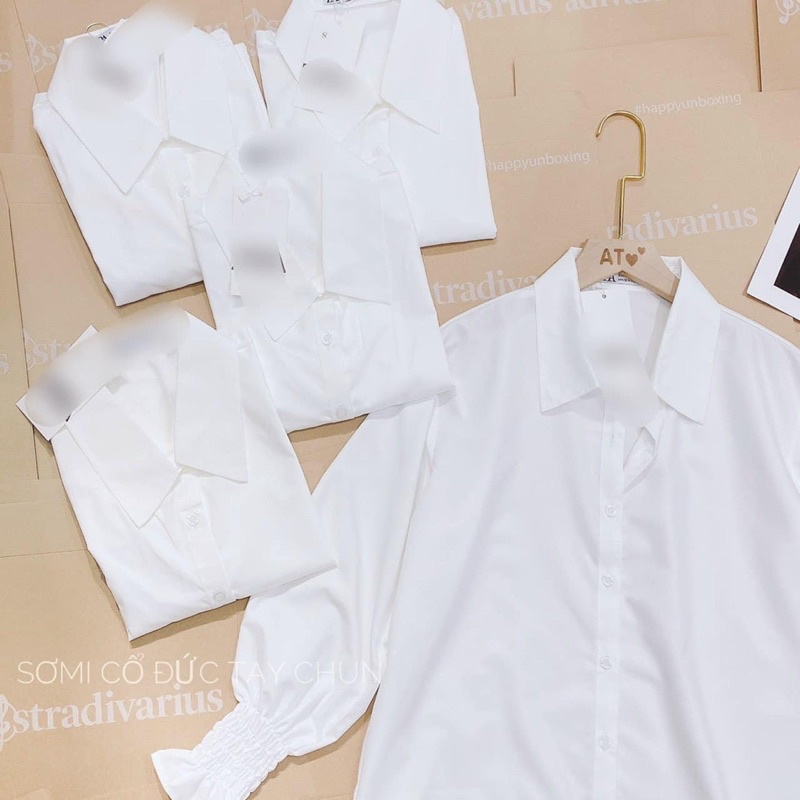 🍊 Sơmi trắng cổ đức tay chun 🍊 | BigBuy360 - bigbuy360.vn