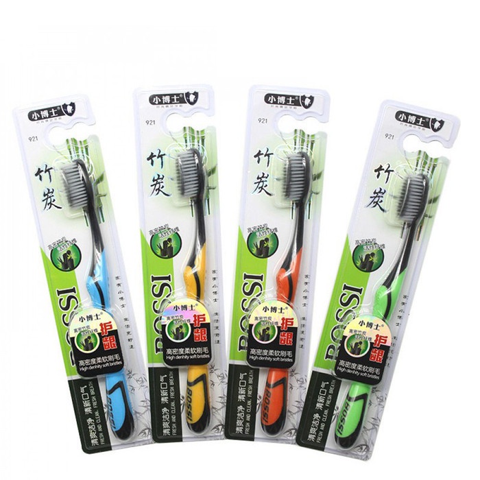 Bàn Chải Đánh Răng Than Tre Than Hoạt Tính Trắng Răng. D057