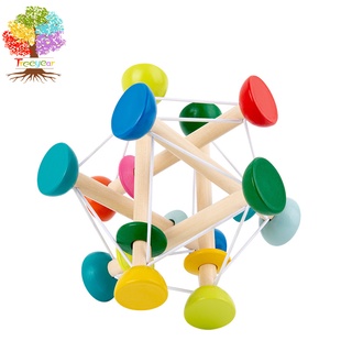 Treeyear Nhiều Màu Sắc rattle Và Bé Kỹ Năng Chống Vận Động Hạt Miếng Dán Đồ Chơi Cầm