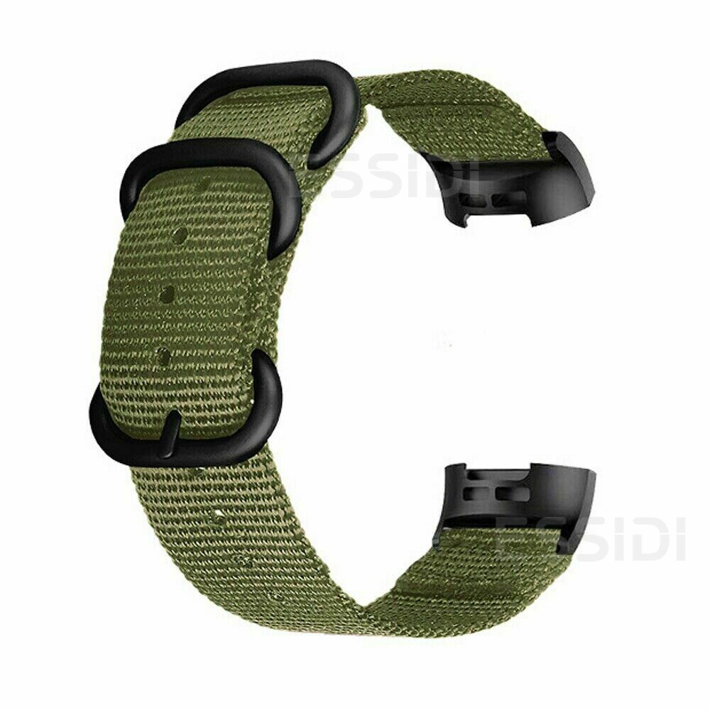 Dây Đeo Thay Thế Bằng Nylon Cho Đồng Hồ Fitbit Charge 5 4 3 2 3 4 se