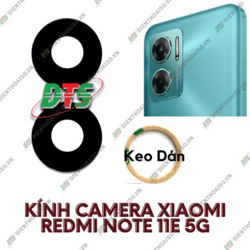 Kính camera xiaomi Redmi Note 11E 5g kèm keo dán