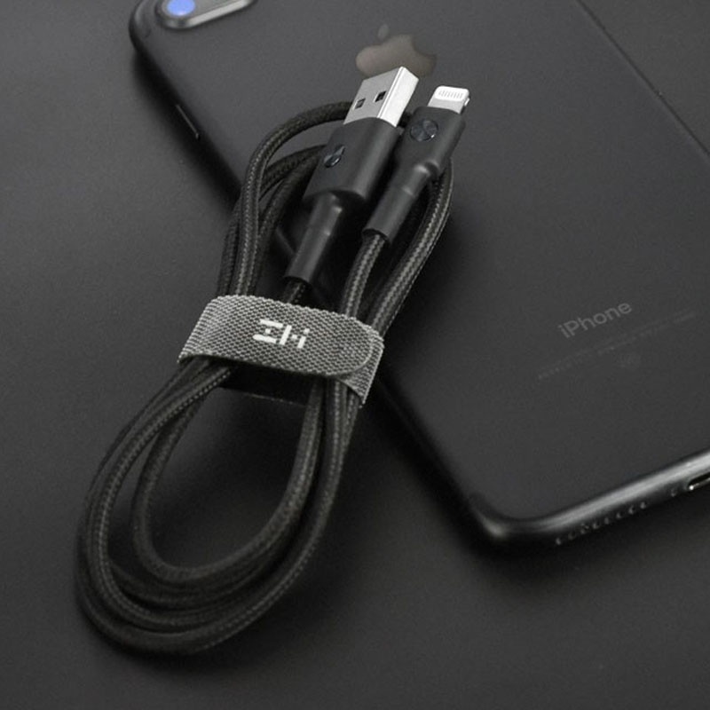 Cáp sạc Lightning ZMI dây bện, bọc Kevlar siêu bền dùng cho iPad, iPhone, iPod