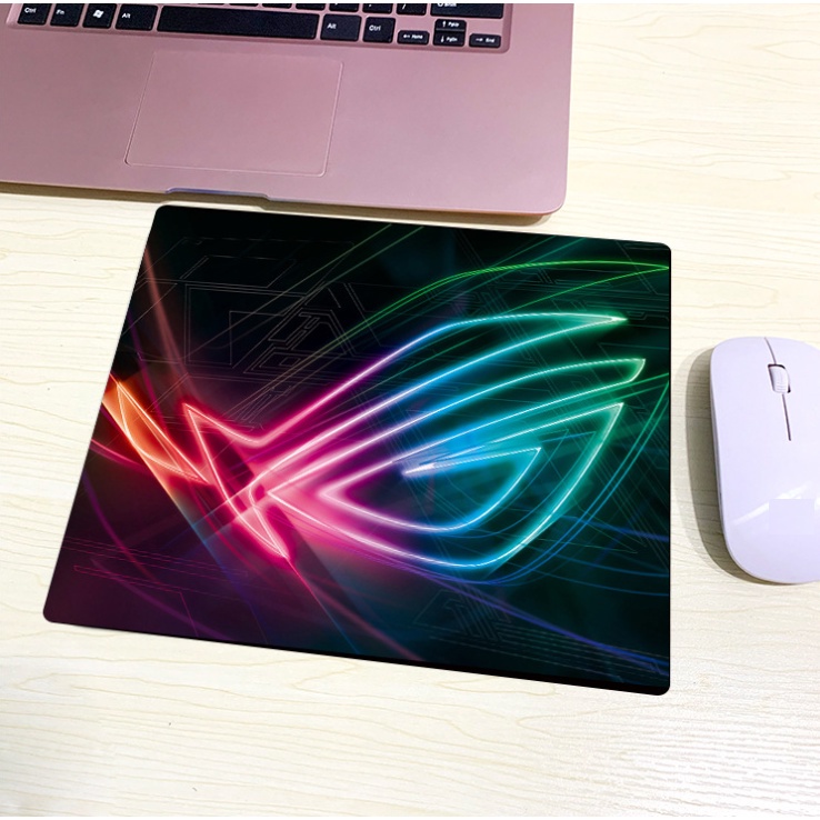 Lót chuột Anime cỡ nhỏ 20x20 hình tròn siêu kute full box 50 mẫu, pad chuột dễ thương 21x26 chống trượt chống thấm nước