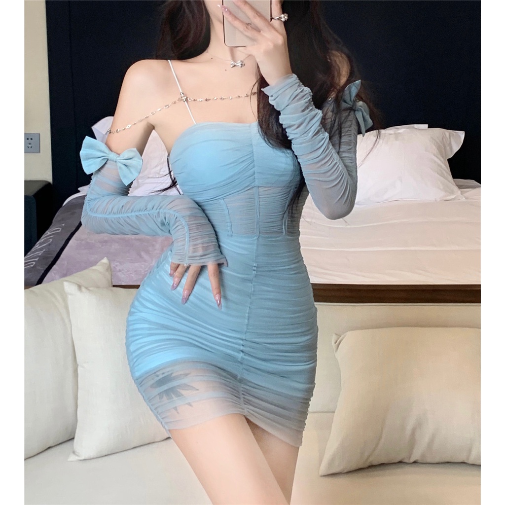 Đầm Ôm Dáng Vừa Vặn Phong Cách Ngọt Ngào Và Cá Tính Phong Cách Mới Cho Nữ