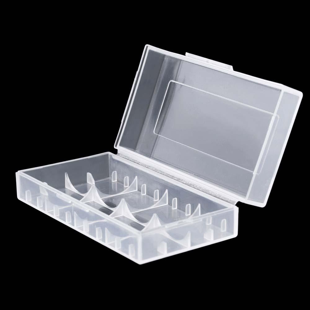 Hộp Đựng Pin 18650 2X18650 Bằng Nhựa Chất Lượng Cao Giá Đỡ