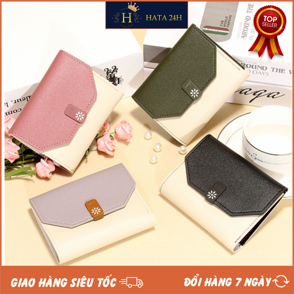 [Mã FAMAYFA2 giảm 10K đơn 50K] VÍ NỮ CẦM TAY FROM KOREA KHÓA HOA 8 CÁNH 202 CÁCH ĐIỆU TRẺ TRUNG | BigBuy360 - bigbuy360.vn