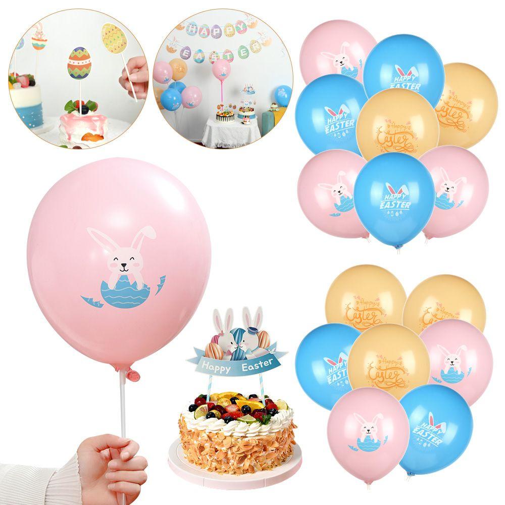 Bong Bóng Latex Trang Trí Bánh Kem Mừng Lễ Phục Sinh 1