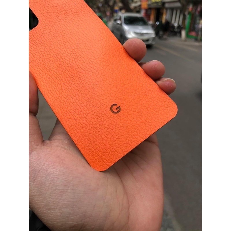 Dán da điện thoại Google Pixel 4XL lưng trơn các màu
