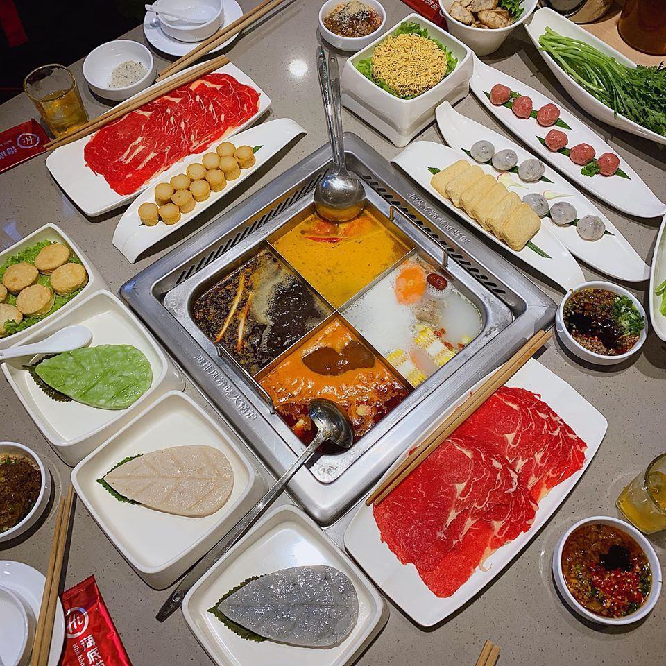 Combo Lẩu Haidilao - Lẩu tê cay Tứ Xuyên, Lẩu Cà chua, Lẩu Thái Hải Đế Lao Haidilao | BigBuy360 - bigbuy360.vn