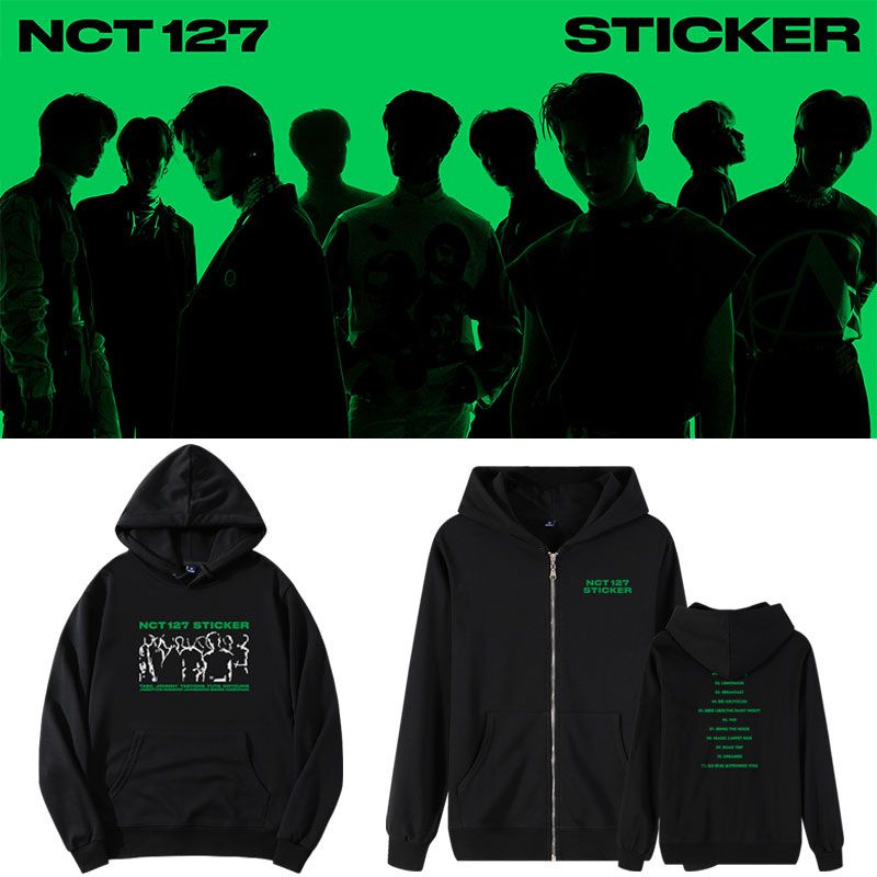 Áo hoodie + áo khoác NCT 127 - Sticker