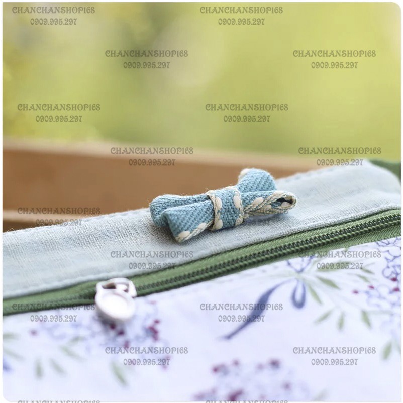 Ví tiền - điện thoại  dây kéo HOA LAY ƠN chỉ 84K