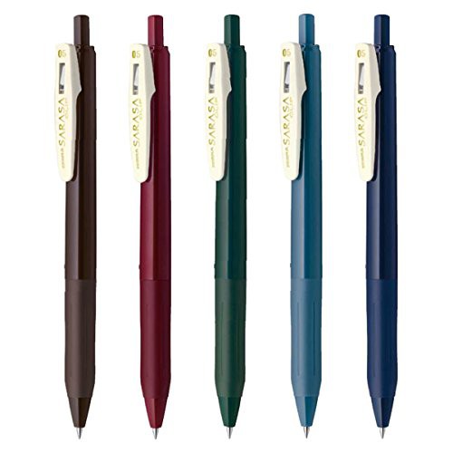 Bút bi viết êm nhiều màu tùy chọn P-Z-J15-5C-Vi