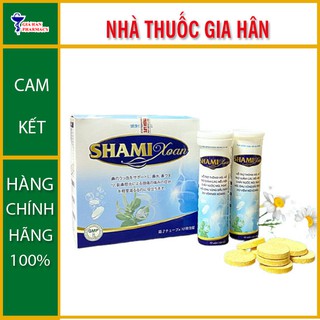 Viên Sủi Shami Xoan - Hỗ Trợ Giảm Triệu Chứng Viêm Mũi & Viêm Xoang - Gia Hân Pharmacy
