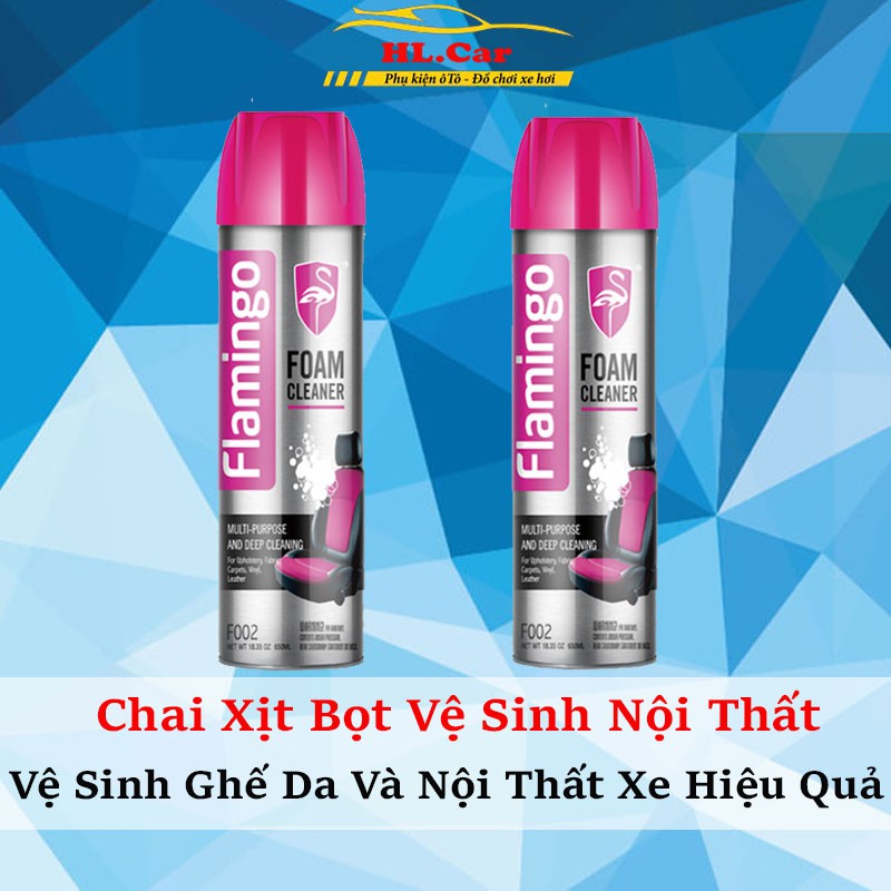 [Mã LIFEAU5SALE giảm 20k đơn 50k] Chai Xịt Bọt Vệ Sinh Ghế Da,Nội Thất Ô Tô Đa Năng