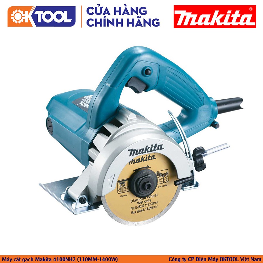 [Hàng Chính Hãng] MÁY CẮT GẠCH MAKITA 4100NH2 (110MM-1400W)