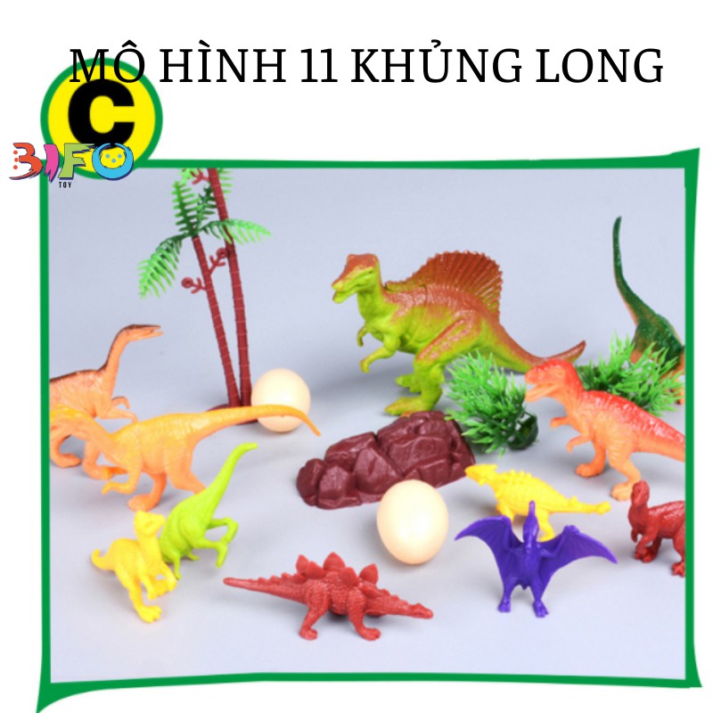 Bộ đồ chơi mô hình khủng long hàng loại đẹp đồ chơi an toàn thú vị cho bé