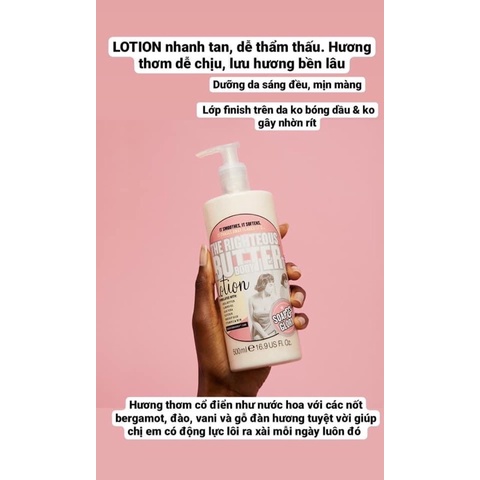Lotion dưỡng da SOAP&GLORY