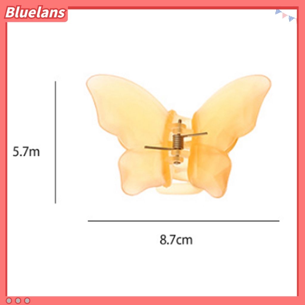 Kẹp Tóc Hình Bướm Răng Chéo Thanh Lịch Thời Trang