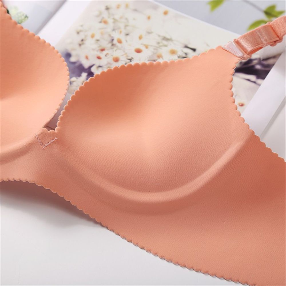 Áo lót không gọng không đường may nâng ngực in hoa MIHAN1 dành cho nữ