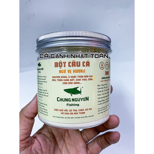 BỘT CÂU CÁ NGŨ VỊ HƯƠNG CHUNG NGUYEN FISHING 150G